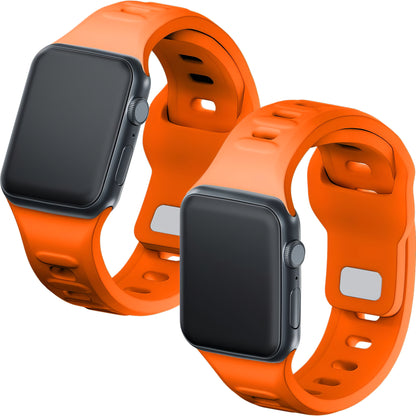 Remen 3MK Silikon za Apple Watch 41mm / 40mm / 38mm serije, Narančasti