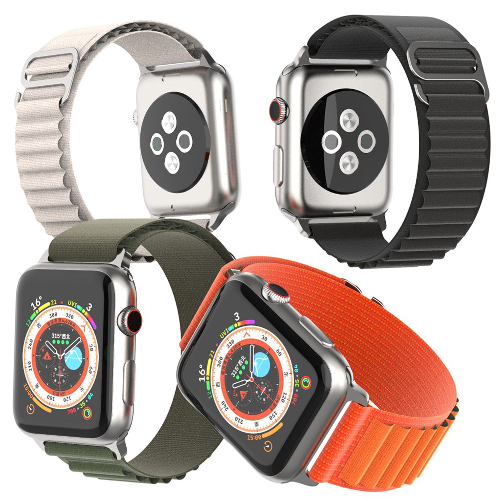 Kaiš za muškarce Techsuit W037 za Apple Watch 42mm / 41mm / 40mm / 38mm serije, Narandžasti