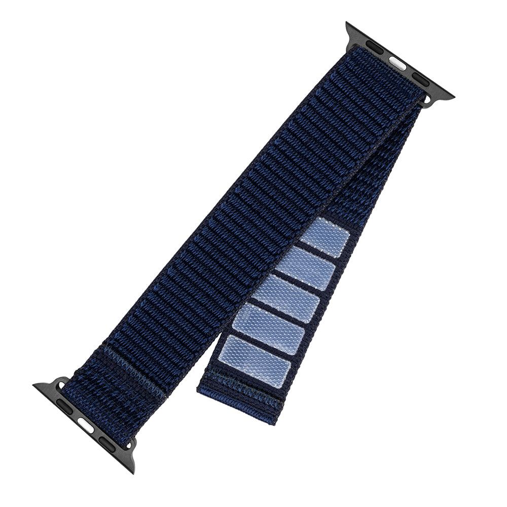 Kaiš Fixed Nylon Sporty za Apple Watch 42mm / 41mm / 40mm / 38mm Series, Tamnoplava