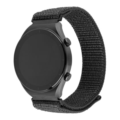Curea Fixed Nylon Sporty za Huawei Watch / Xiaomi Watch Series, 22mm, Tamno Siva