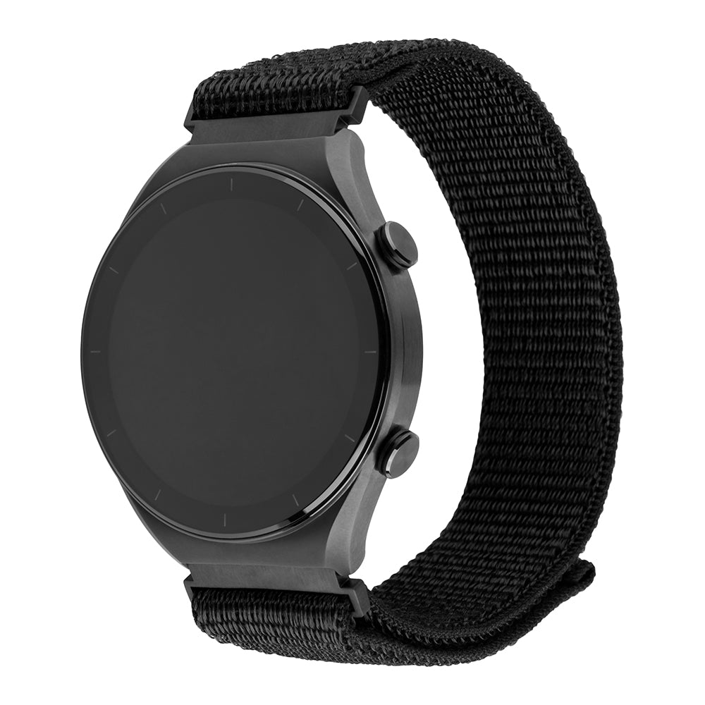 Curea Fixed Nylon Sporty za Huawei Watch / Xiaomi Watch Series, 22mm, Crna