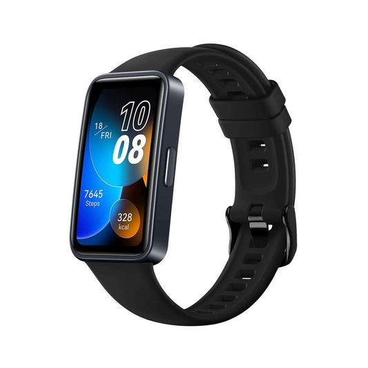 Kaiš Fixed Silicone za Huawei Band 10 / 9 / 8, Crni