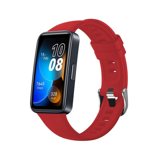 Kaiš Fixed Silicone za Huawei Band 10 / 9 / 8, Crvena
