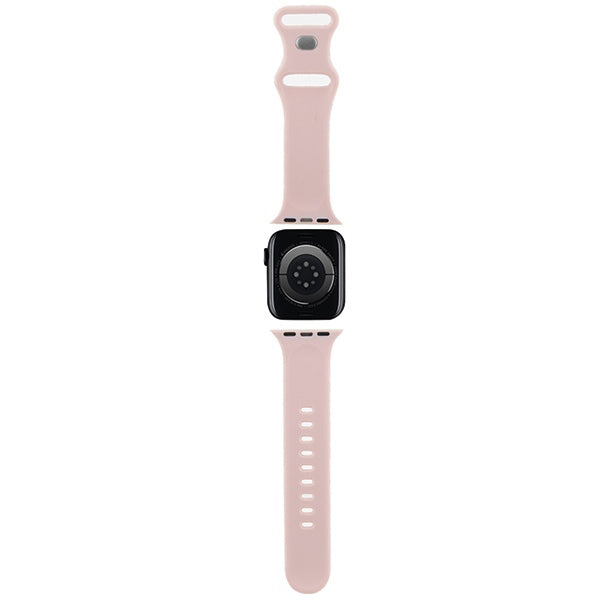 Kaiš Hello Kitty Silicone Tags Graffiti za Apple Watch 42mm / 41mm / 40mm / 38mm seriju, Roze