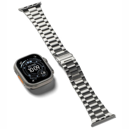 Kaiš Ringke Metal One Air za Apple Watch 49mm / 46mm / 45mm / 44mm seriju, Srebrni