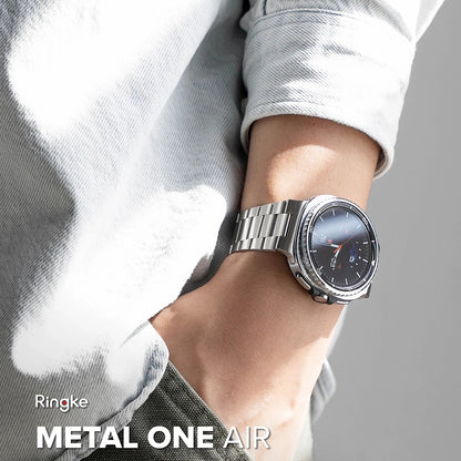 Curea Ringke Metal One Air za Samsung Galaxy Watch8 / Watch8 Classic Series, Srebrna