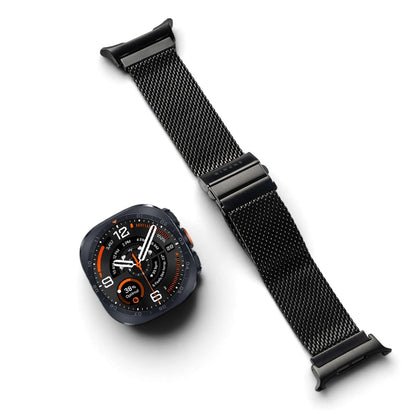 Ringke Metal One Mesh narukvica za Samsung Galaxy Watch Ultra2, crna