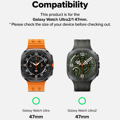 Ringke Metal One Mesh narukvica za Samsung Galaxy Watch Ultra2, crna