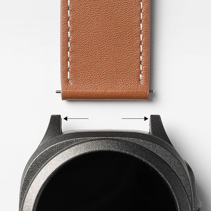 Kaiš Ringke One Basic Bold za Fossil Watch / Mobvoi Watch / Suunto Watch serije, 24mm, Bela