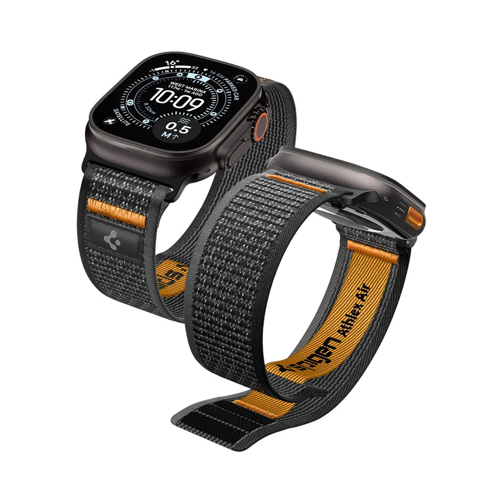 Kaiš Spigen Athlex Air 2 za Apple Watch 49mm / 46mm / 45mm / 44mm Series, Narandžasti AMP10607