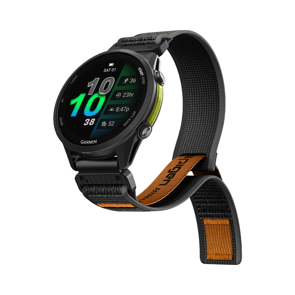 Kaiš Spigen Athlex Air za Garmin Watch Fenix / Forerunner / Approach Series, 22mm, Crno Narandžasta AMP11426