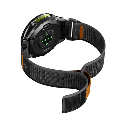 Kaiš Spigen Athlex Air za Garmin Watch Fenix / Forerunner / Approach Series, 22mm, Crno Narandžasta AMP11426
