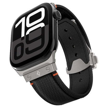Spigen Classic Fit kaiš za Apple Watch 49mm / 46mm / 45mm / 44mm / 42mm Series, Crna AMP09304