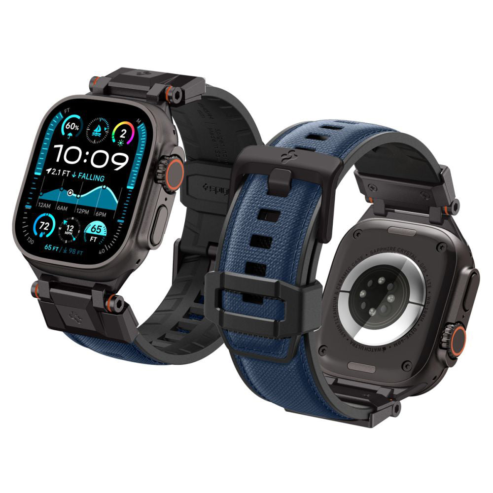 Kaiš Spigen DuraPro Armor za Apple Watch 49mm / 46mm / 45mm / 44mm / 42mm serije, Mornarsko plavi AMP09103