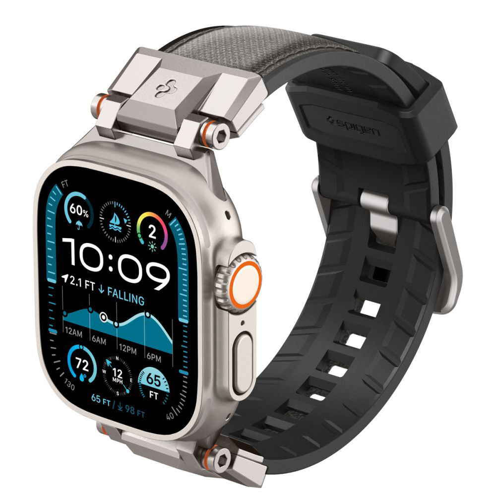 Kaiš Spigen DuraPro Armor za Apple Watch 49mm / 46mm / 45mm / 44mm / 42mm serije, sivi AMP09104