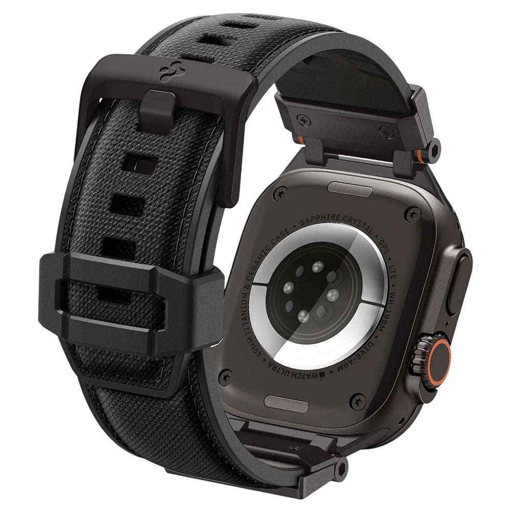 Kaiš Spigen DuraPro Armor za Apple Watch 49mm / 46mm / 45mm / 44mm / 42mm Series, Crna AMP06065