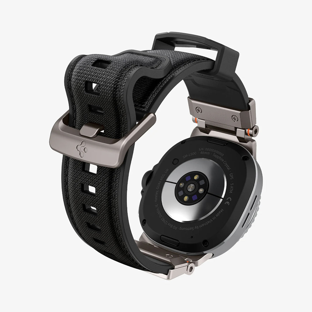 Kaiš Spigen DuraPro Armor za Samsung Galaxy Watch9 / Watch8 / Watch8 Classic Series, Siva AMP10118