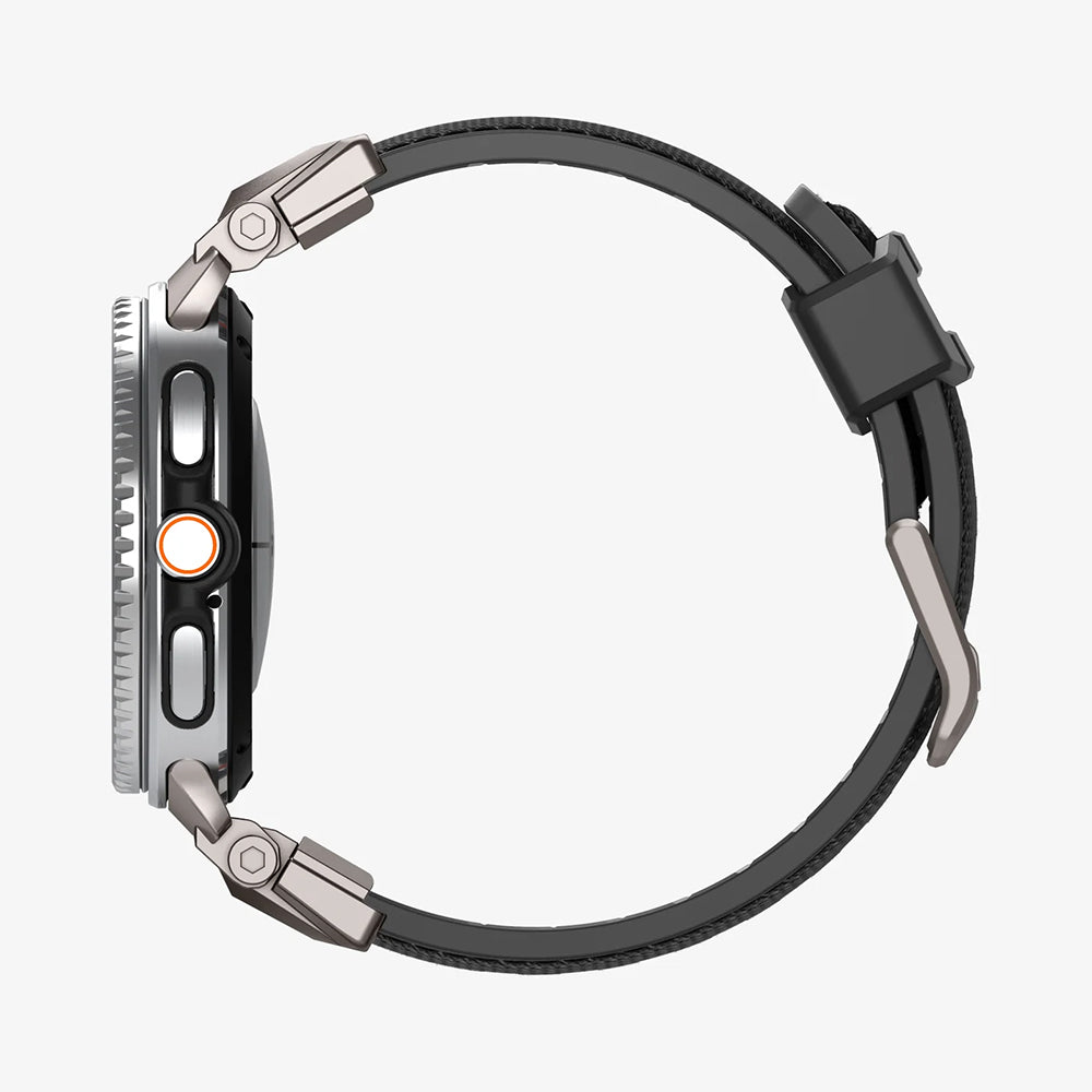Kaiš Spigen DuraPro Armor za Samsung Galaxy Watch9 / Watch8 / Watch8 Classic Series, Siva AMP10118