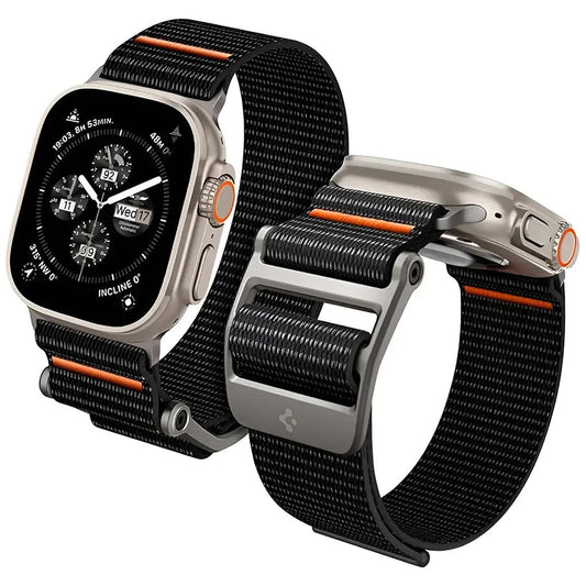 Kaiš Spigen DuraPro Flex za Apple Watch 49mm / 46mm / 45mm / 44mm Series, Crna AMP05981