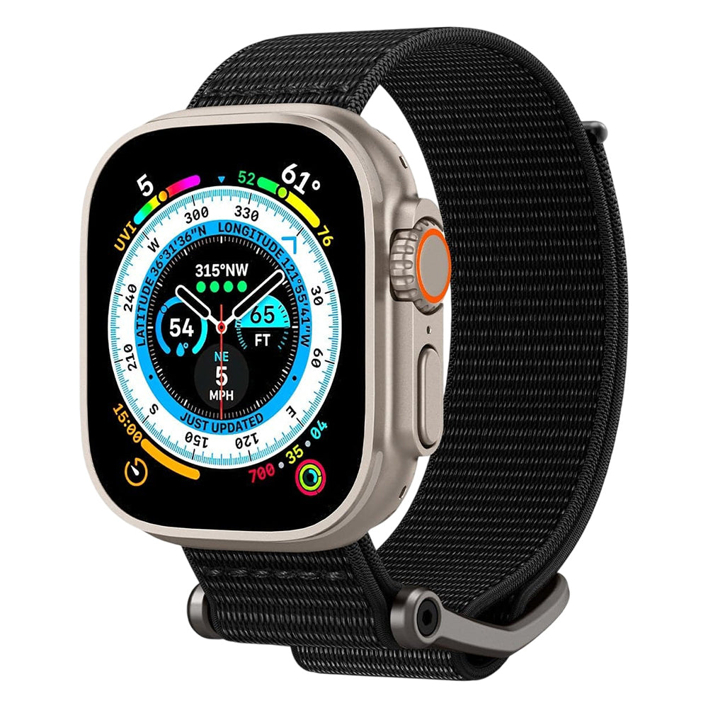 Kaiš Spigen DuraPro Flex za Apple Watch 49mm / 46mm / 45mm / 44mm Series, Crna AMP02465