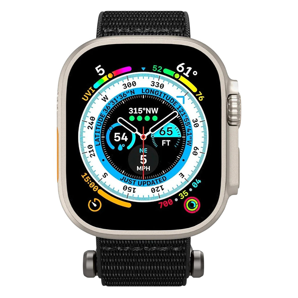 Kaiš Spigen DuraPro Flex za Apple Watch 49mm / 46mm / 45mm / 44mm Series, Crna AMP02465