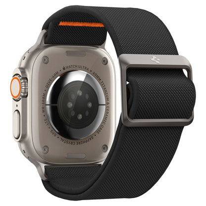 Kaiš Spigen Fit Lite Ultra za Apple Watch 49mm / 46mm / 45mm / 44mm / 42mm serije, Crni AMP05983