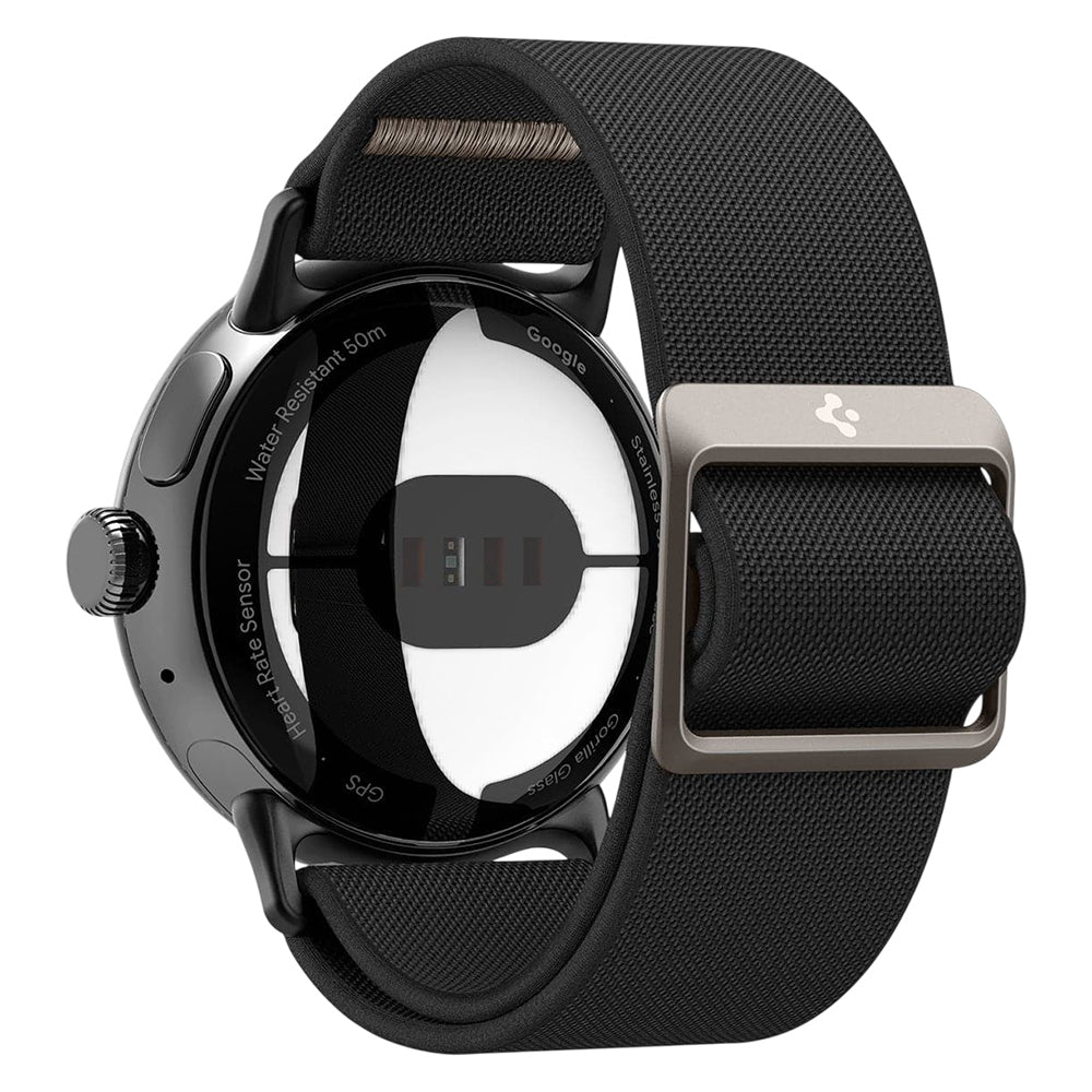 Kaiš Spigen Lite Fit za Google Pixel Watch 45mm Series, Crna AMP07601