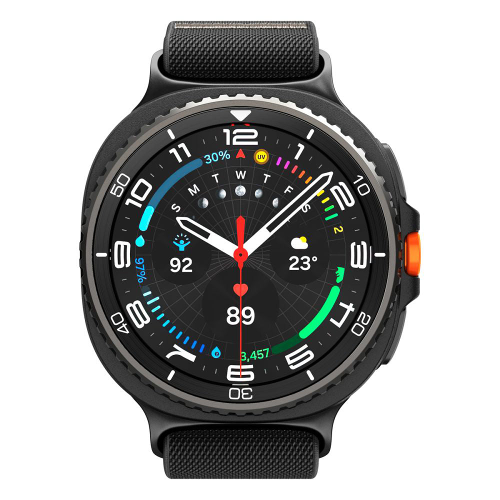 Kaiš Spigen Lite Fit za Samsung Galaxy Watch8 / Watch8 Classic Series, Crna