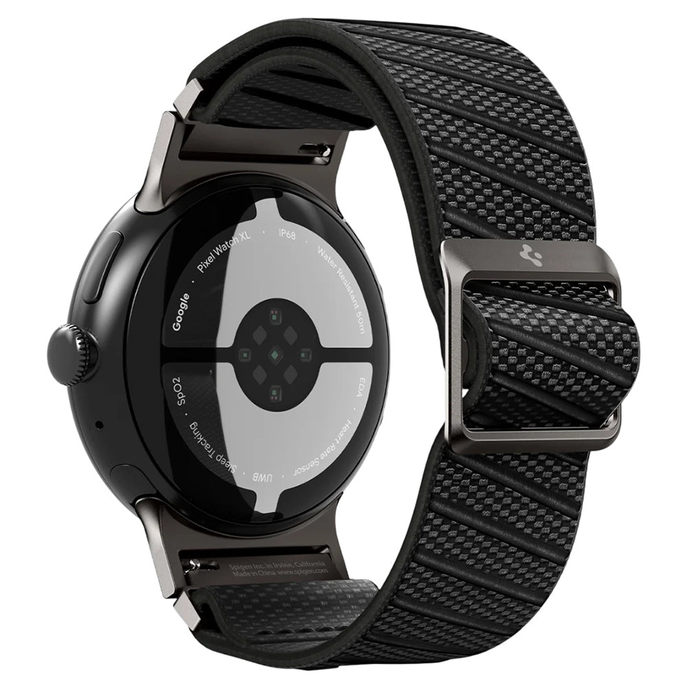 Kaiš Spigen Lite Fit X za Google Pixel Watch 4 41mm / Watch 3 41mm / Watch 2 / Watch, Crni AMP11420