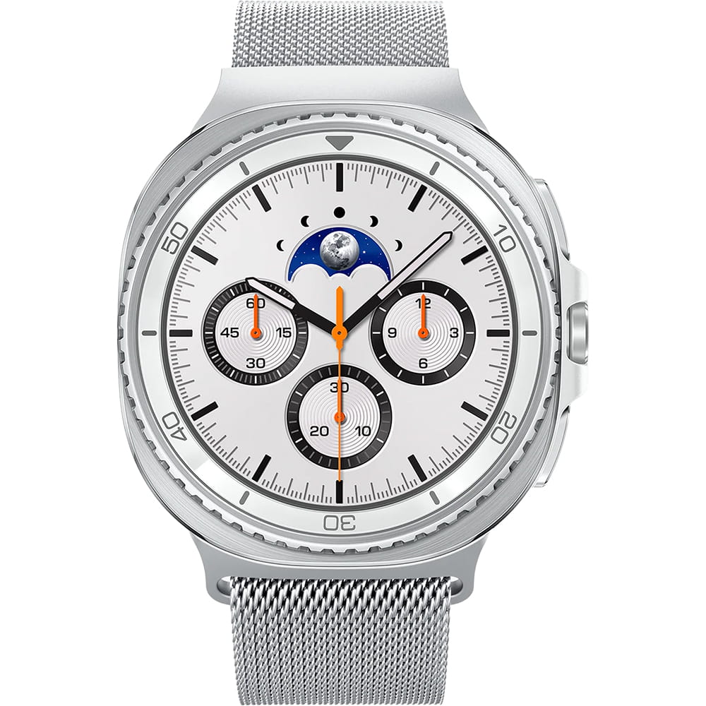 Kaiš Spigen Metal Fit za Samsung Galaxy Watch9 / Watch8 / Watch8 Classic Series, Srebrna AMP10121