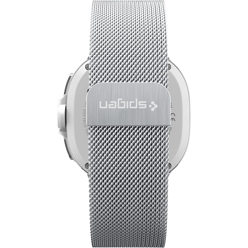 Kaiš Spigen Metal Fit za Samsung Galaxy Watch9 / Watch8 / Watch8 Classic Series, Srebrna AMP10121