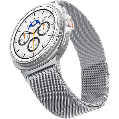Kaiš Spigen Metal Fit za Samsung Galaxy Watch9 / Watch8 / Watch8 Classic Series, Srebrna AMP10121