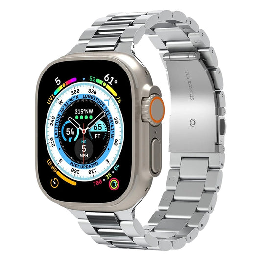 Spigen Modern Fit 316L kaiš za Apple Watch 49mm / 46mm / 45mm / 44mm / 42mm Series, Srebrna AMP06356
