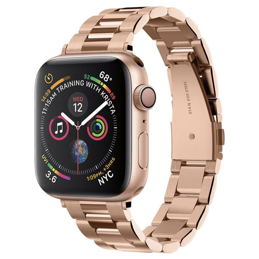 Kaiš Spigen Modern Fit za Apple Watch 42mm / 41mm / 40mm / 38mm seriju, Zlatno-roze