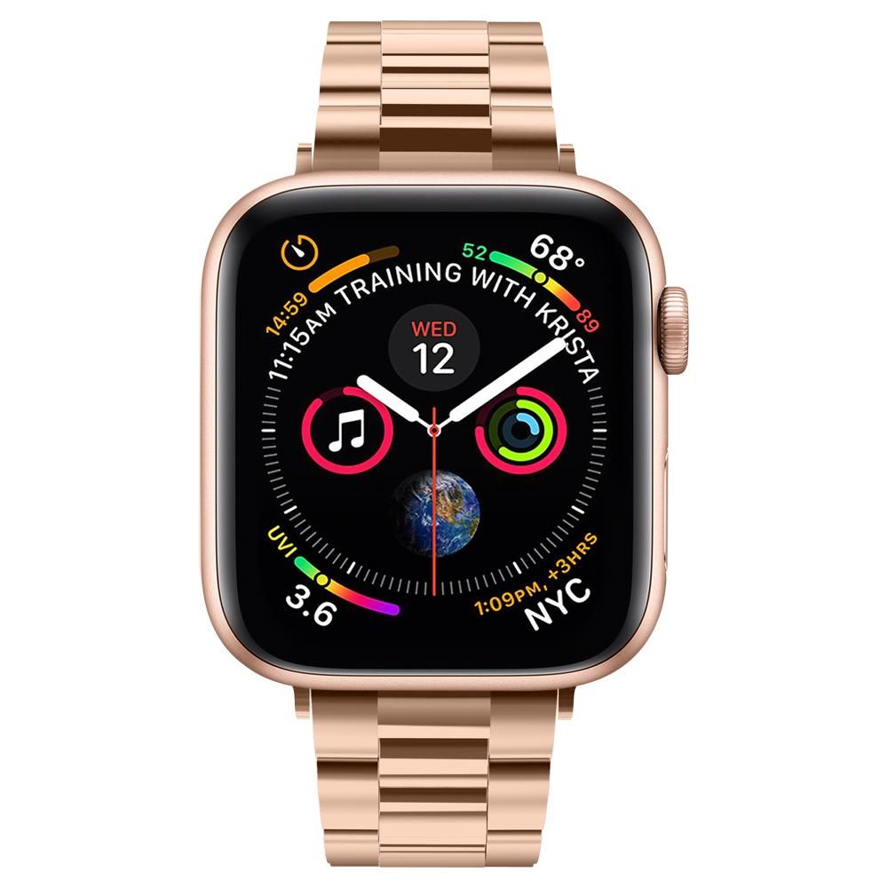 Kaiš Spigen Modern Fit za Apple Watch 42mm / 41mm / 40mm / 38mm Series, Roze Zlato 061MP25944