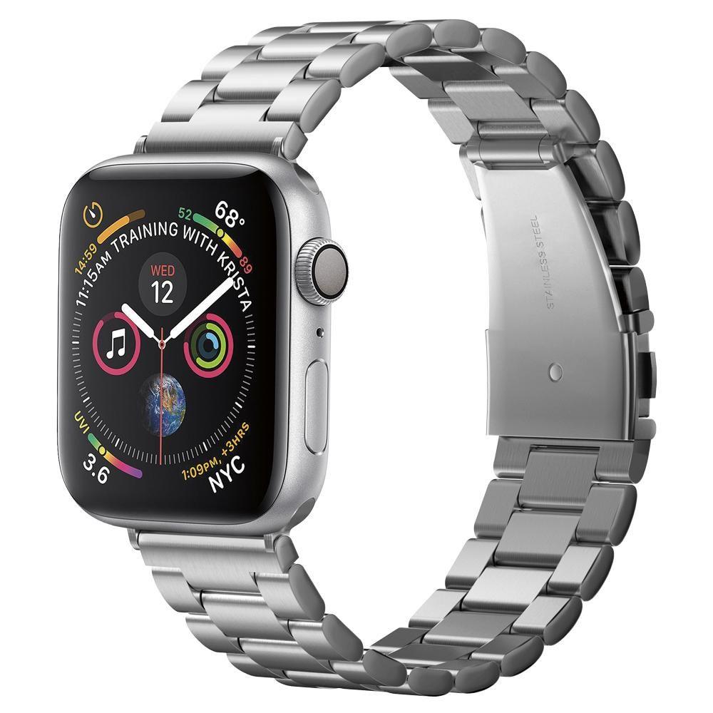 Kaiš Spigen Modern Fit za Apple Watch 49mm / 46mm / 45mm / 44mm / 42mm serije, Srebrni 062MP25404