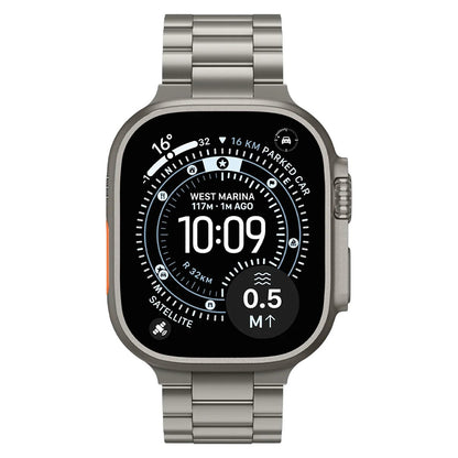 Spigen Modern Fit Titanium kaiš za Apple Watch 49 mm / 46 mm / 45 mm / 44 mm Series, sivi AMP09105