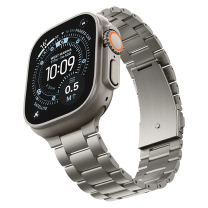 Spigen Modern Fit Titanium kaiš za Apple Watch 49 mm / 46 mm / 45 mm / 44 mm Series, sivi AMP09105