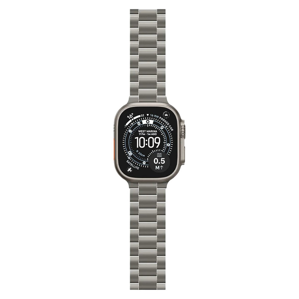 Spigen Modern Fit Titanium kaiš za Apple Watch 49 mm / 46 mm / 45 mm / 44 mm Series, sivi AMP09105