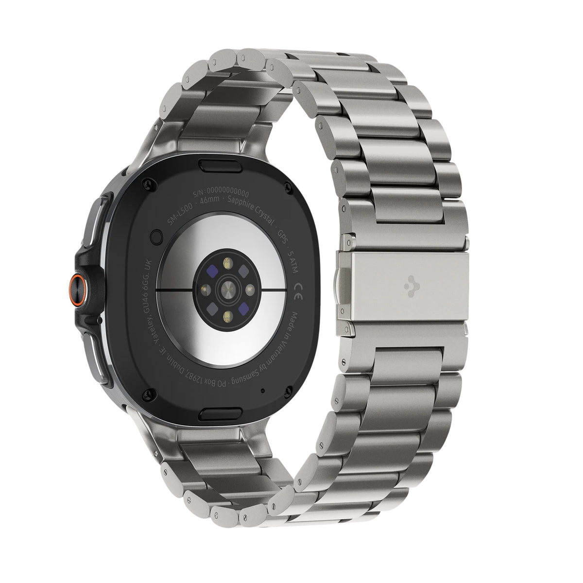 Spigen Modern Fit kaiš za Samsung Galaxy Watch9 / Watch8 / Watch8 Classic Series, Siva AMP10122