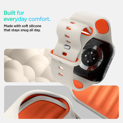 Kaiš Spigen Nano Pop za Apple Watch 42mm / 41mm / 40mm / 38mm serije, Bež