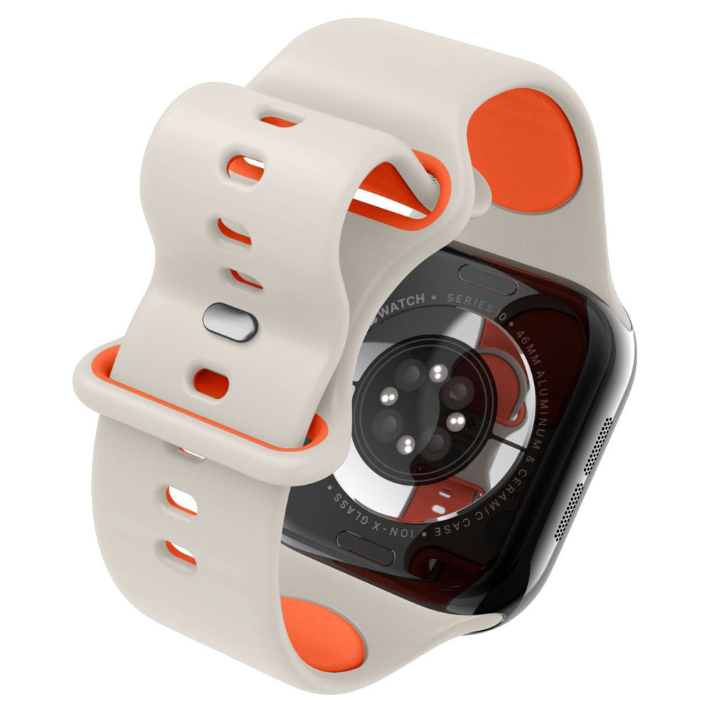 Kaiš Spigen Nano Pop za Apple Watch 42mm / 41mm / 40mm / 38mm serije, Bež