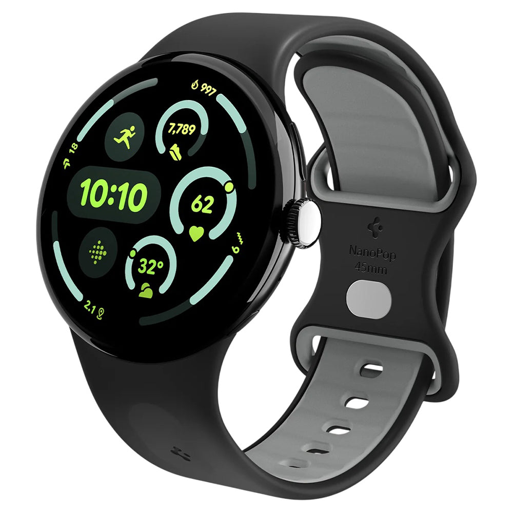 Kaiš Spigen Nano Pop za Google Pixel Watch 45mm Series, Crna AMP09491