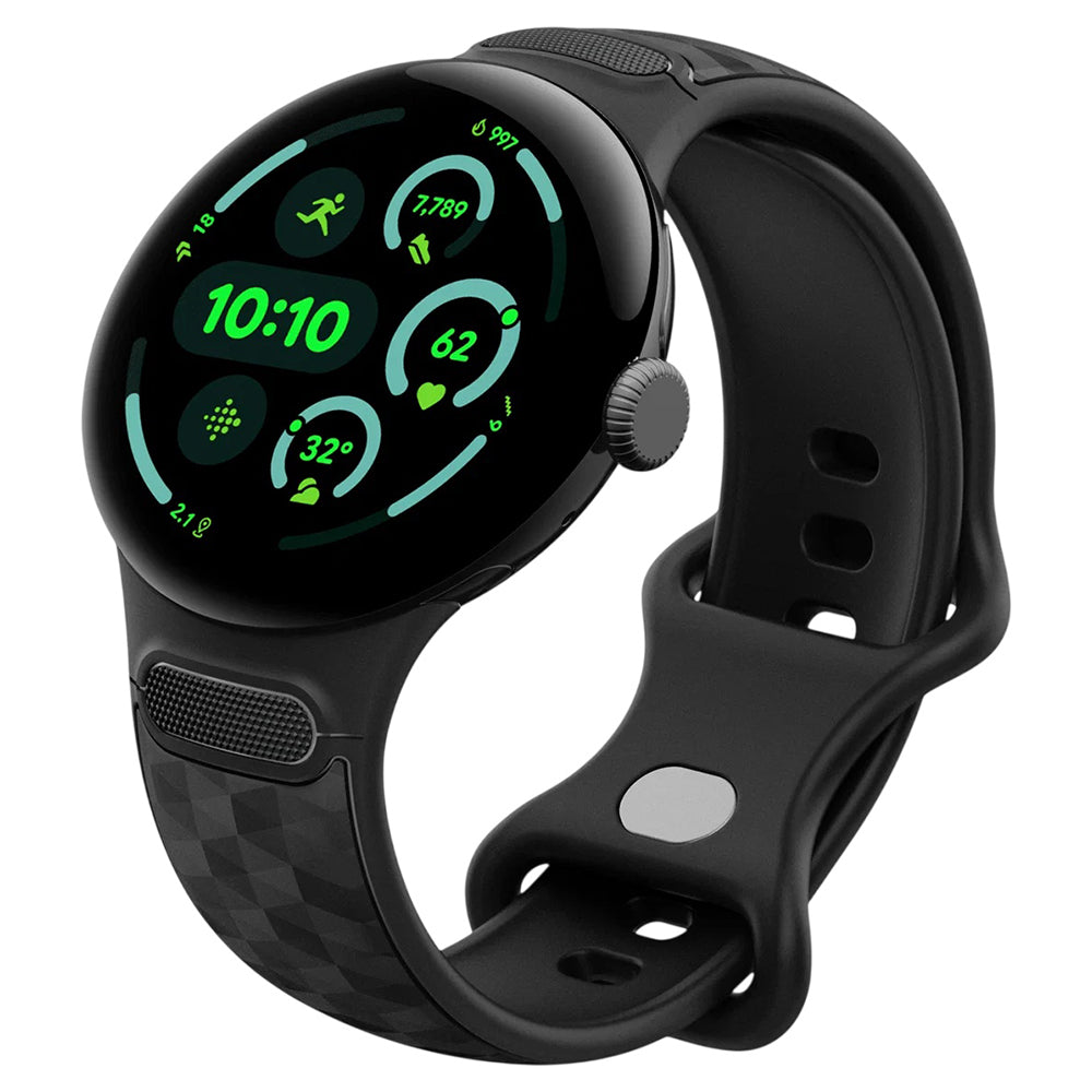 Spigen Parallax kaiš za Google Pixel Watch 45mm Series, Crna Mat AMP10192