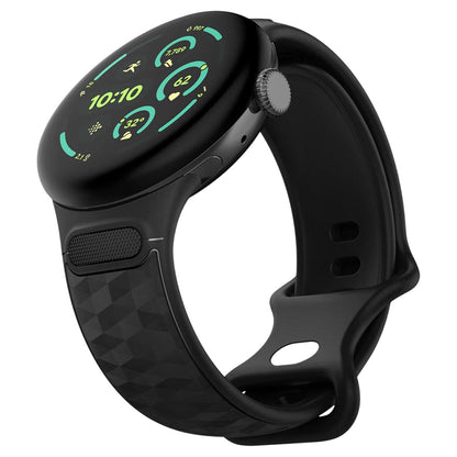 Spigen Parallax kaiš za Google Pixel Watch 45mm Series, Crna Mat AMP10192