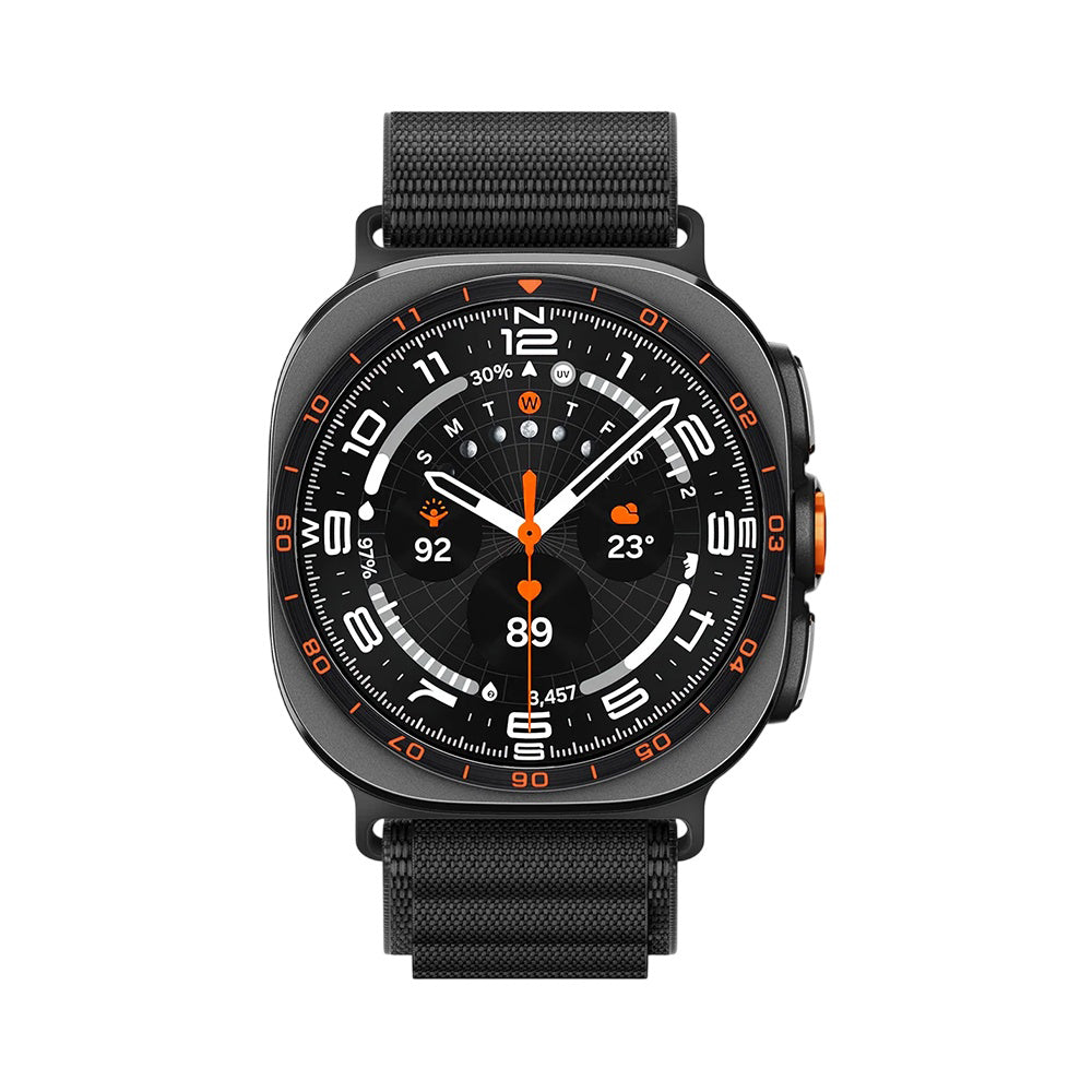 Spigen WBF1 kaiš za Samsung Galaxy Watch Ultra Series, Crna AMP11613