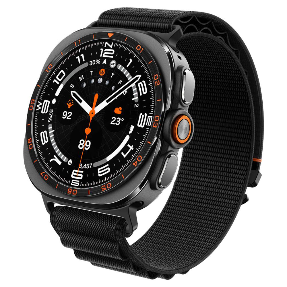 Spigen WBF1 kaiš za Samsung Galaxy Watch Ultra Series, Crna AMP11613