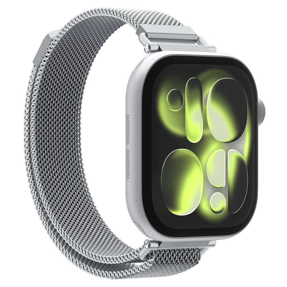 Kaiš Spigen WBM4 za Apple Watch 42mm / 41mm / 40mm Series, Srebrna AMP10498