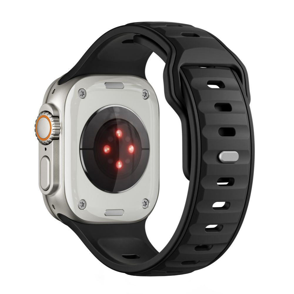 Kaiš Tech-Protect Iconband Line za Apple Watch 49mm / 46mm / 45mm / 44mm serije, Crni