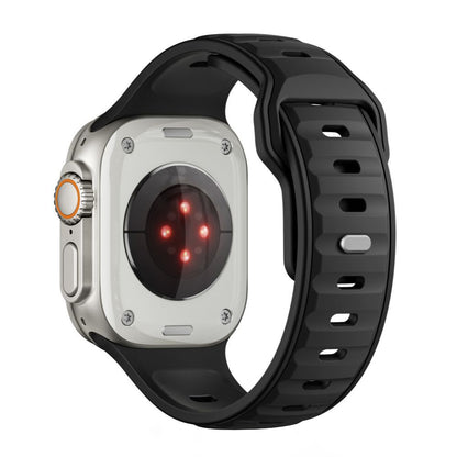 Kaiš Tech-Protect Iconband Line za Apple Watch 49mm / 46mm / 45mm / 44mm serije, Crni
